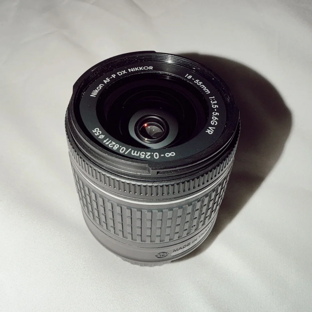 Nikon DX VR AF-P NIKKOR 18-55mm 1:3.5-5.6 G Lens for Nikon DSLR Camera